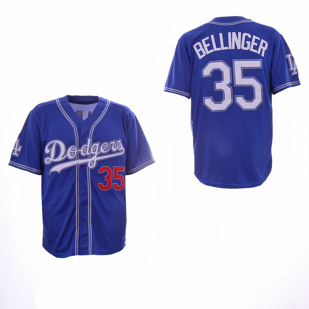 Men Los Angeles Dodgers #35 Bellinger Blue Fashion Edition MLB Jerseys->los angeles dodgers->MLB Jersey